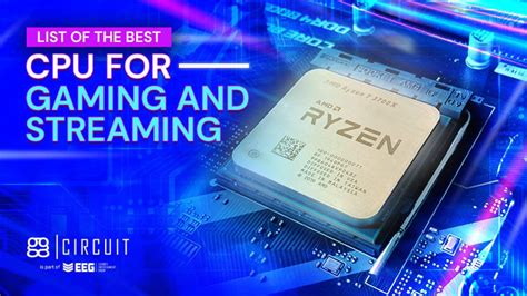 best cpu for gaming and streaming.